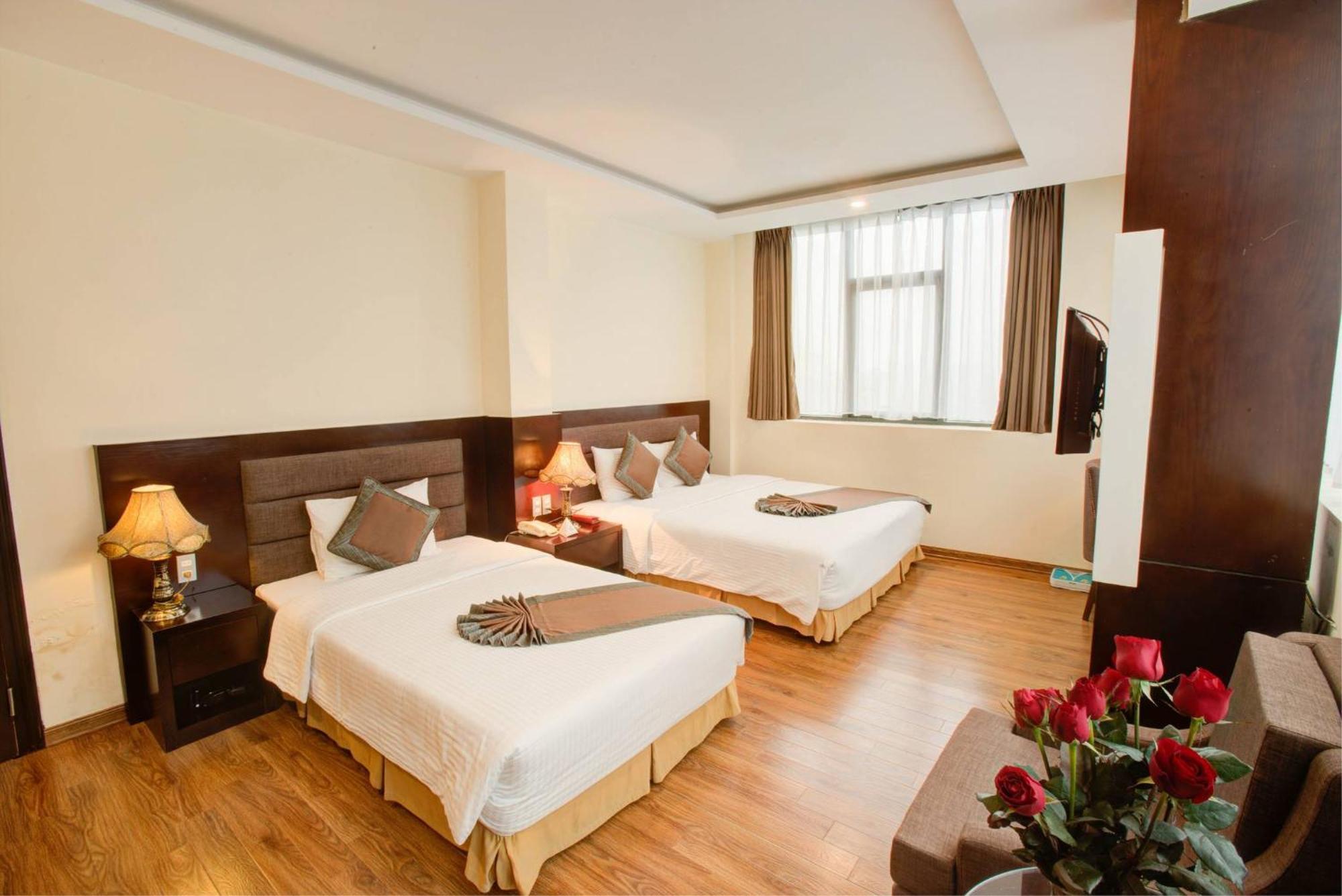 Muong Thanh Vinh Hotel Bagian luar foto