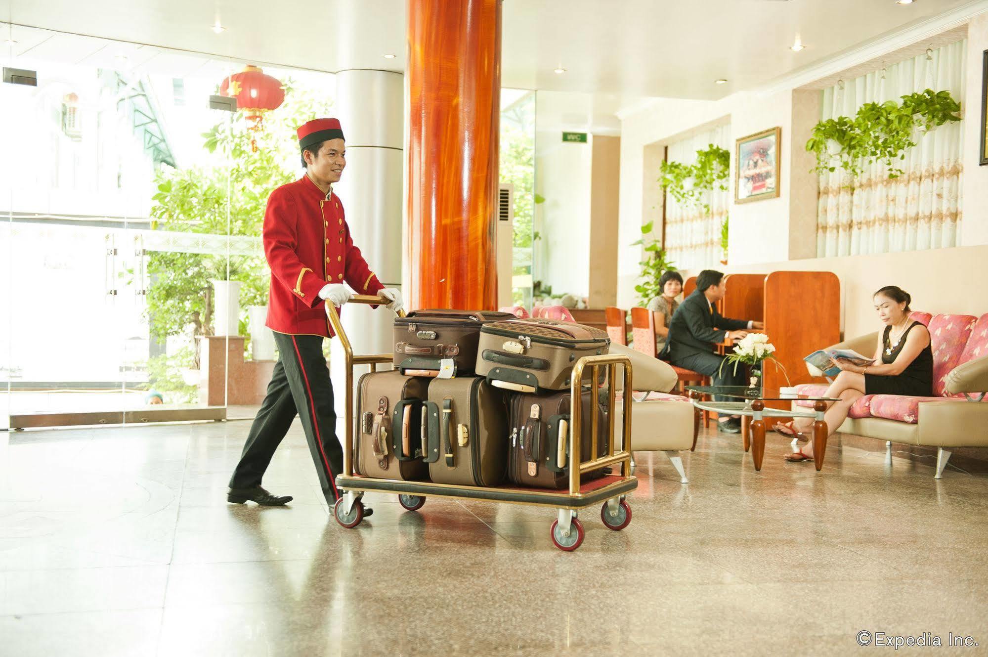 Muong Thanh Vinh Hotel Bagian luar foto