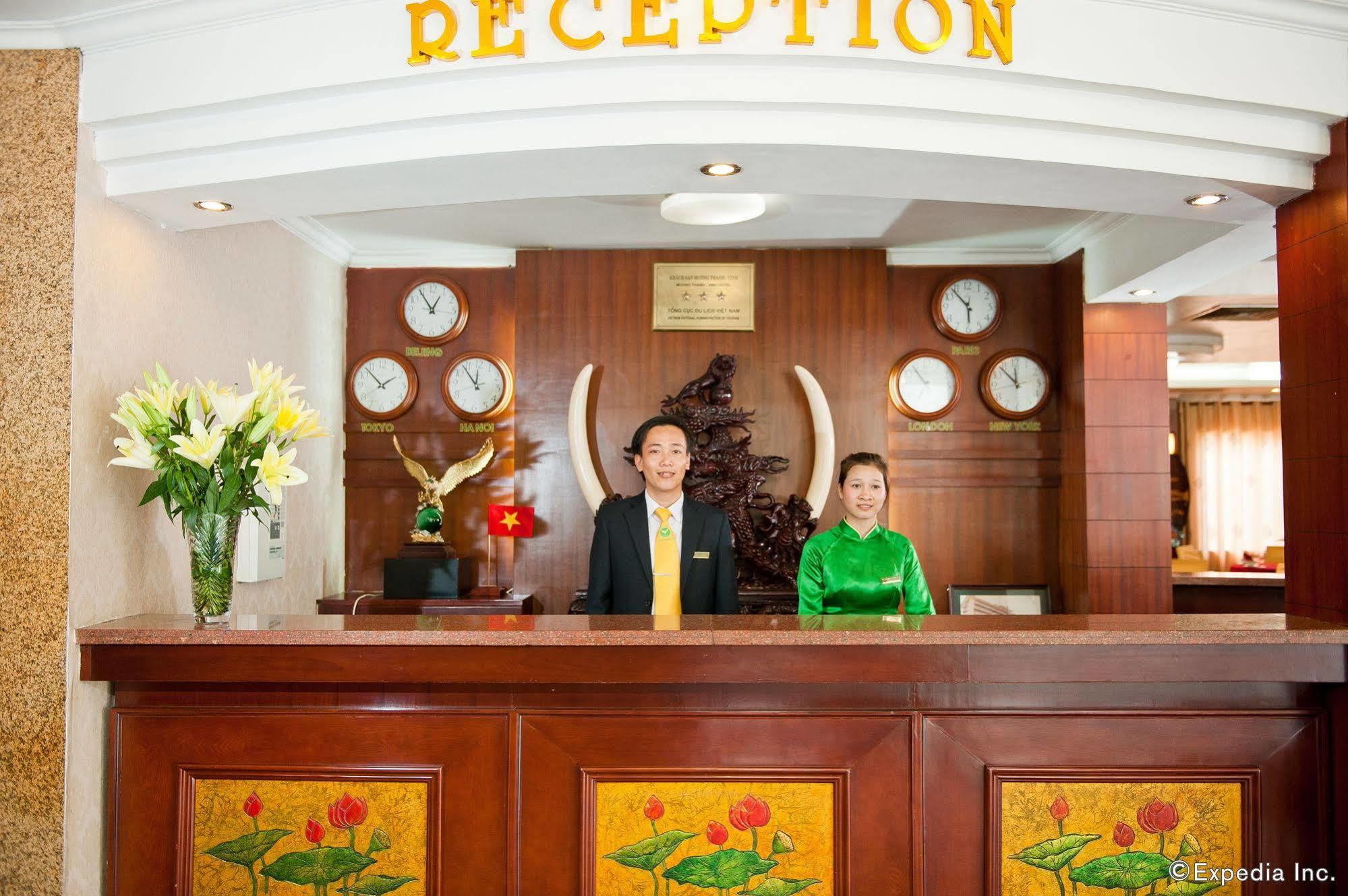 Muong Thanh Vinh Hotel Bagian luar foto